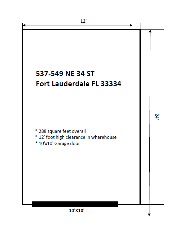 549 NE 34th Street- Bay 14